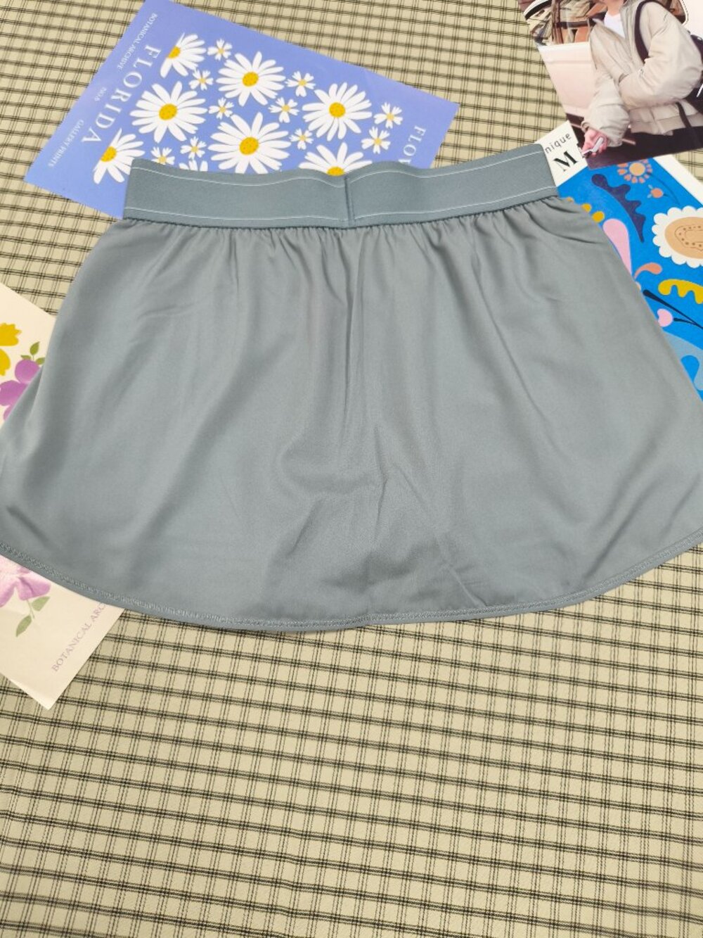 Alo Yoga S·M Match Point Tennis Skirt Grey NWT - Summer Hot Selling🤍🥰 - Picture 3 of 7